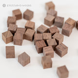 工作素材-ウッドモザイクブロック10㎜角 (単色)