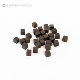 工作素材-ウッドモザイクブロック10㎜角 (単色)