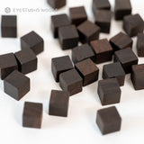 工作素材-ウッドモザイクブロック10㎜角 (単色)