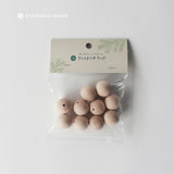 木球 (パック売り)止まり穴 / 樹種:ビーチ、またはミズキ