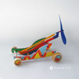 ゴム動力プロペラカー工作