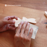 つくろう!うさぎのメモスタンド