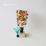 ちいさな羽子板工作