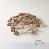 工作素材-ウッドモザイク