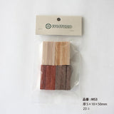 工作素材-ウッドモザイク