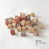 工作素材-ウッドモザイク