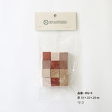 工作素材-ウッドモザイク