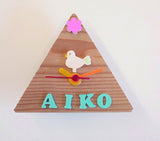 手作りとけい(さんかく)