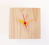 手作りとけい(しかく)