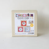 クロックキューブ/小 円形文字盤
