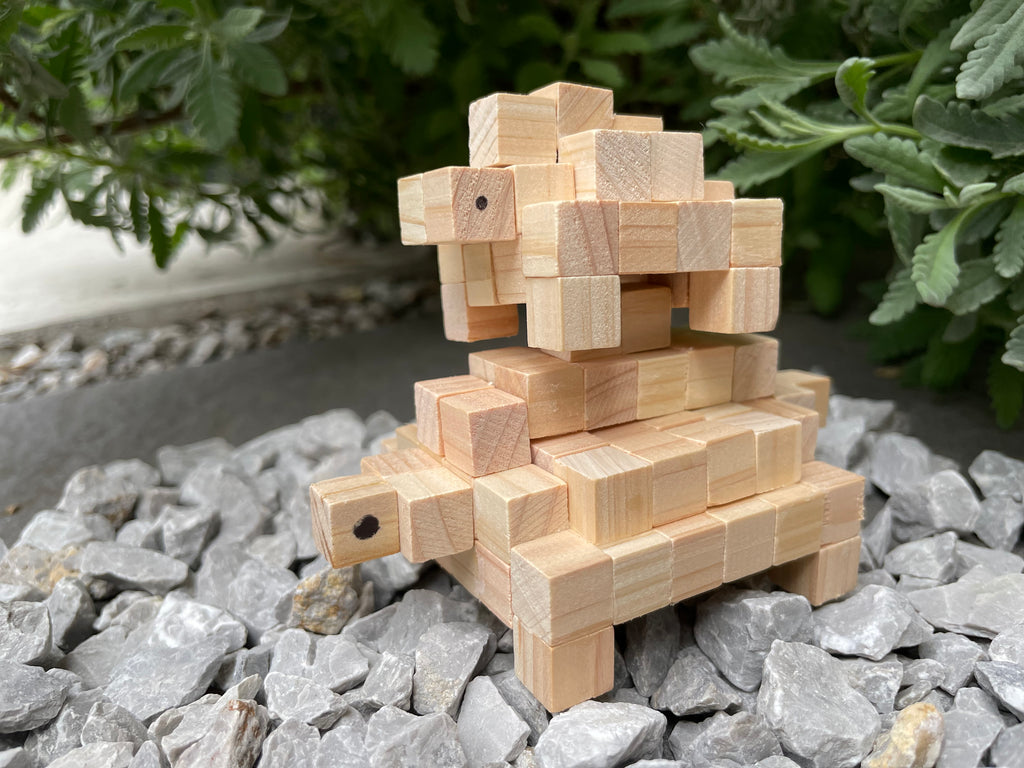 木工作 ひのきブロック で動物をつくる – アイスタジオウッズ 公式通販