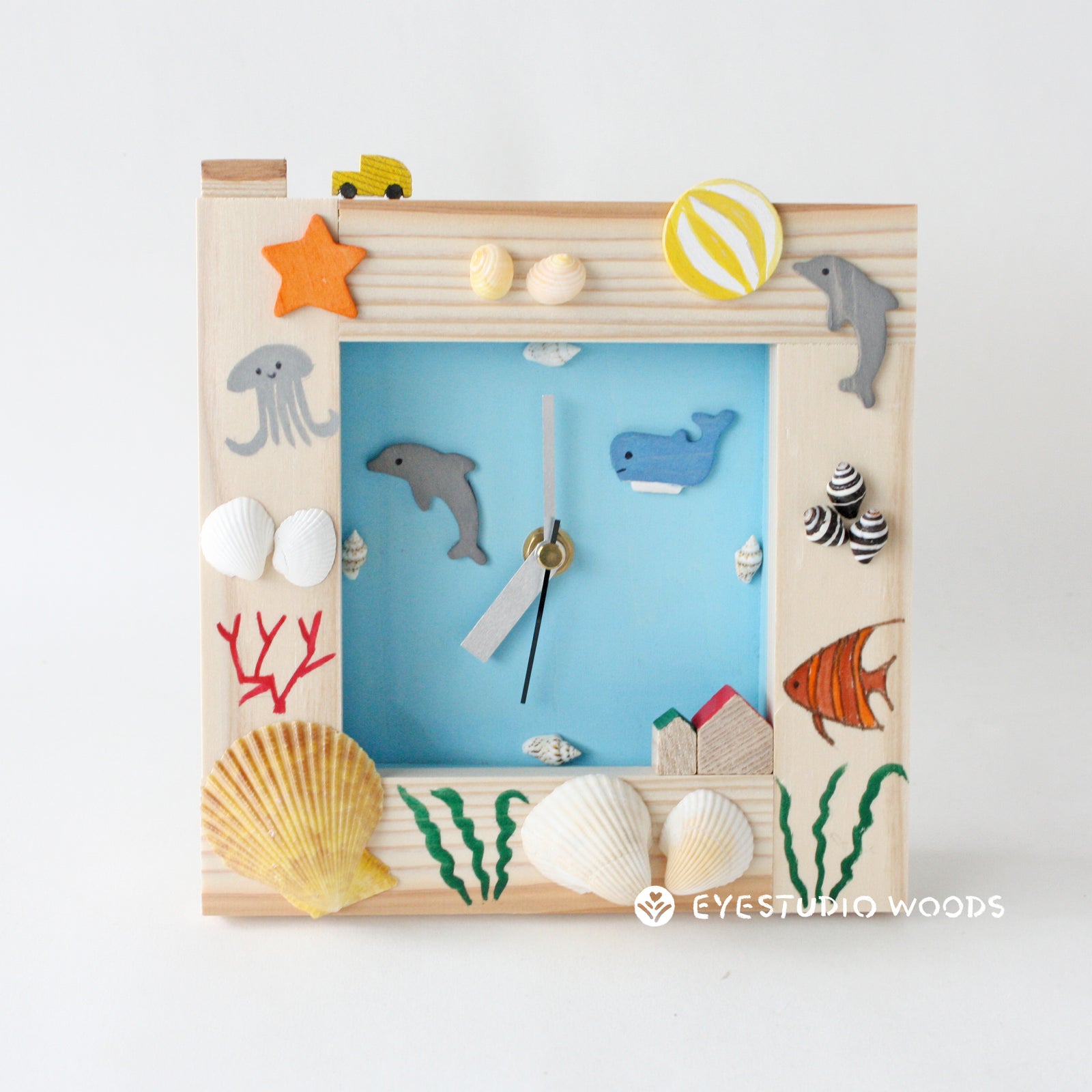 手作りの置物 手作りキット『和紙で色付けするカエルの置き物』 和紙インテリア